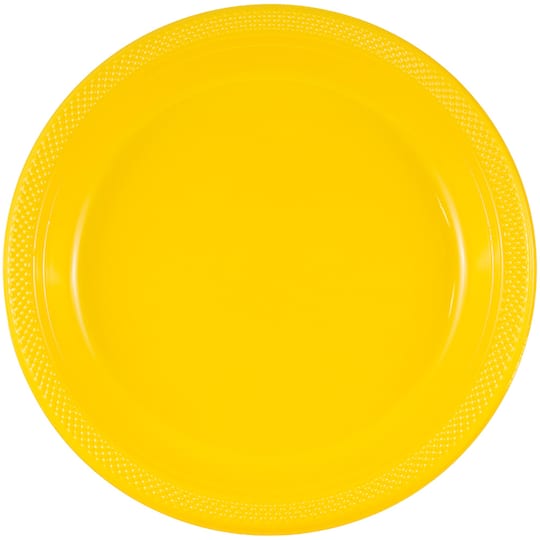 JAM Paper 7" Plastic Party Plates